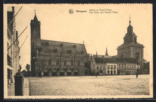 AK Nieuport, Halles et Grand Place