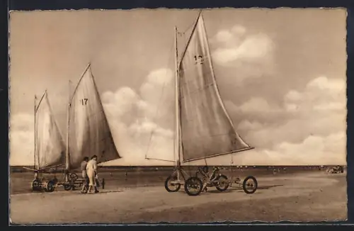 AK La Panne, Chars à voile