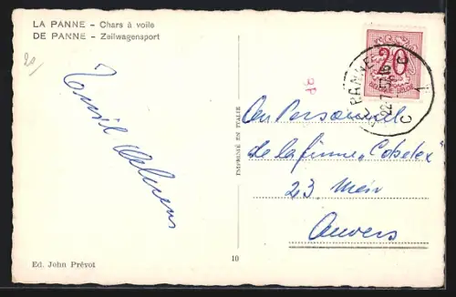 AK La Panne, Chars à voile
