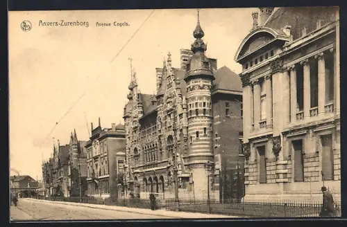 AK Anvers-Zurenborg, Avenue Cogels