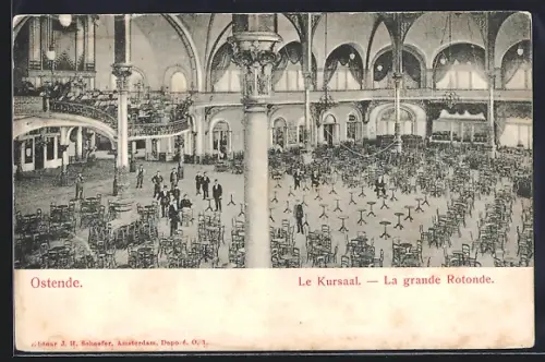 AK Ostende, Le Kursaal, La grande Rotonde