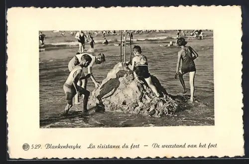 AK Blankenberghe, La réstance du fort