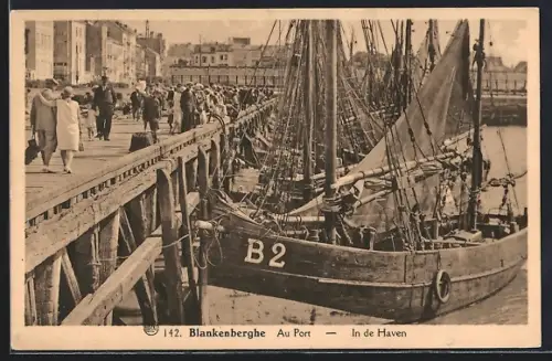 AK Blankenberghe, Au port