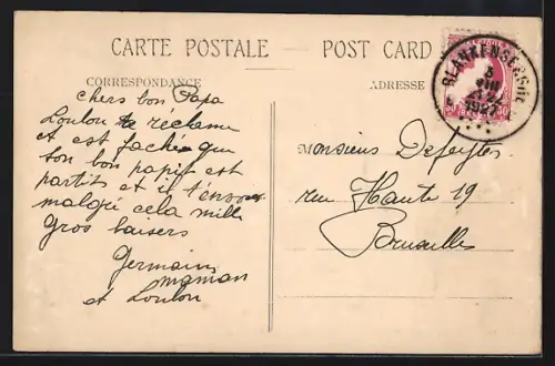 AK Blankenberghe, Vue d`ensemble du Port