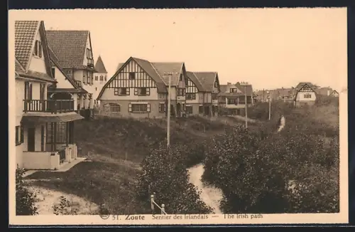 AK Zoute, Sentier des Irlandais