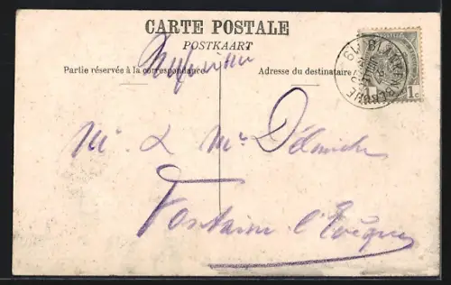 AK Blankenberghe, Un Fort en construction