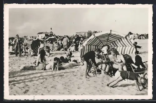 AK La Panne, Plage