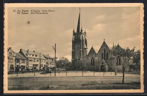 AK La Panne, L`Eglise Saint-Pierre