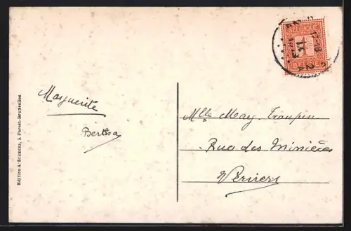 AK Blankenberghe, L`entrée du port les estacades