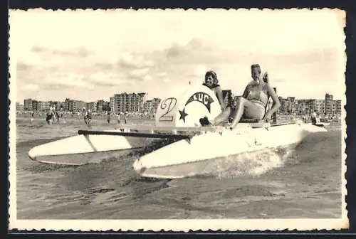 AK La Panne, Excursion en pédalo