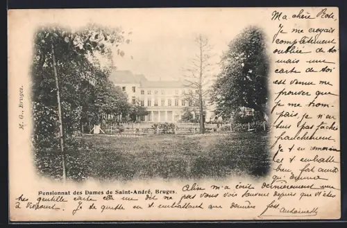 AK Bruges, Pensionnat des Dames de Saint-André