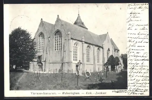 AK Veurne-Ambacht, Wulveringhem, Kerk, Zuidkant