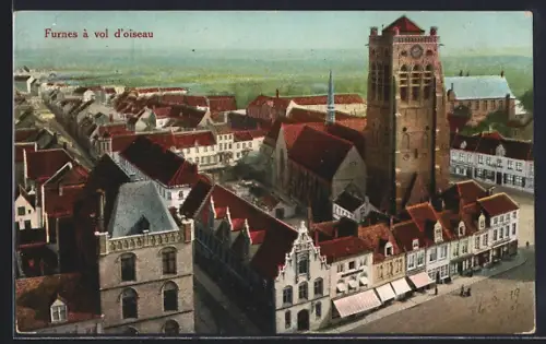 AK Furnes, Panorama à vol d`oiseau