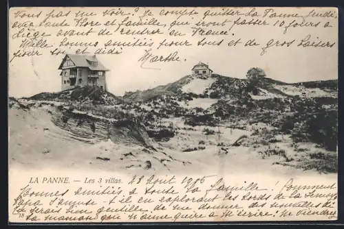 AK La Panne, Les 3 villas