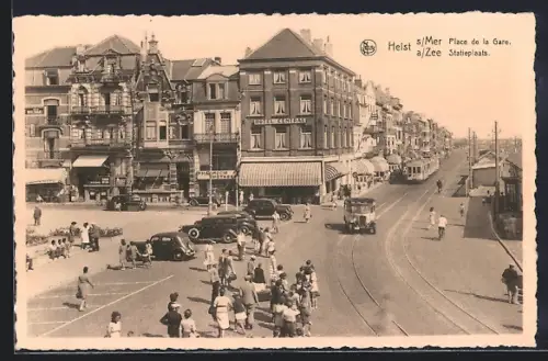 AK Heist-s-Mer, Place de la Gare