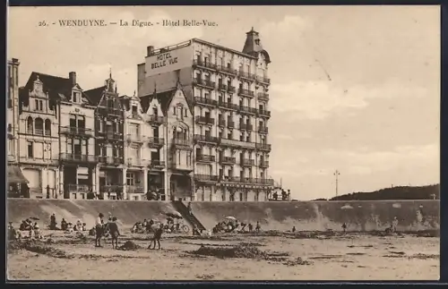 AK Wenduyne, La Digue, Hôtel Belle-Vue