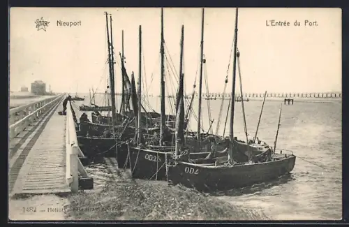 AK Nieuport, L`Entrée du Port