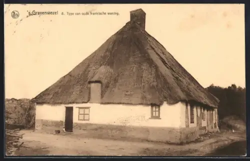 AK `s Gravenwezel, Type van oude frankische woning