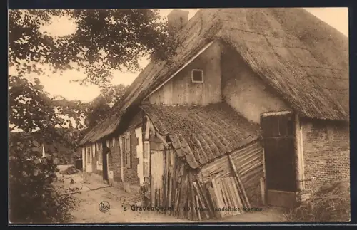 AK `s Gravenwezel, Oude landelijke woning