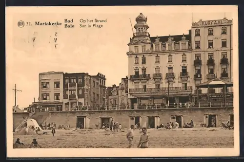 AK Mariakerke Bain, Sur la Plage