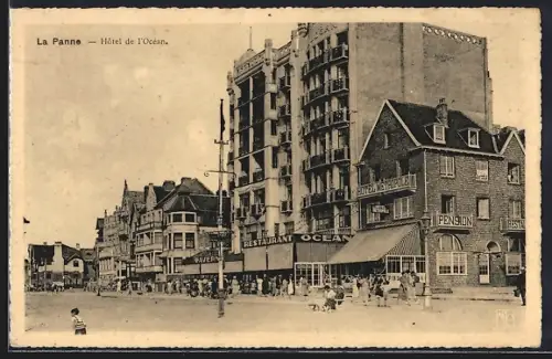 AK La Panne, Hôtel de l`Océan