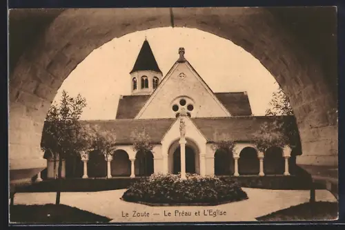 AK Le Zoute, Le Préau et L`Eglise