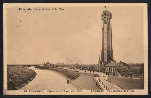 AK Dixmude, Vue générale de l`Yser