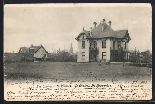 AK Roulers, Le Château de Brouckère