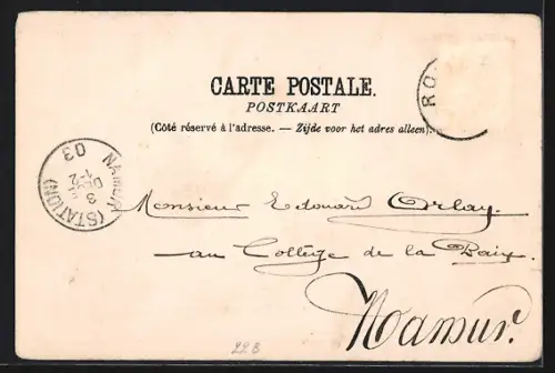 AK Roulers, Le Château de Brouckère