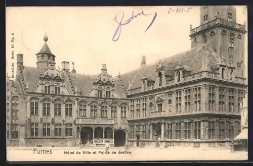 AK Furnes, Hôtel de Ville et Palais de Justice