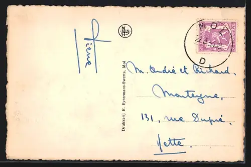 AK Mol, Chaussée de Baelen et l`Eglise