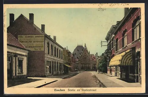 AK Esschen, Statie en Statiestraat