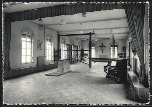 AK Beirlegem, Kostschool, Pensionnat, Salle de gymnastique