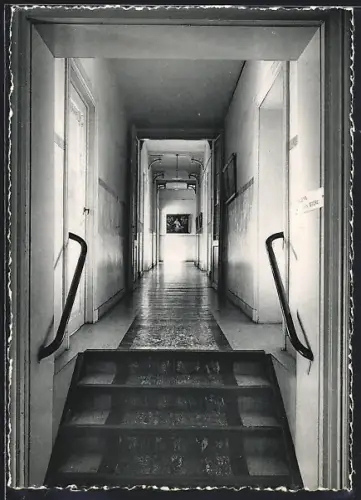 AK Beirlegem, Kostschool, Pensionnat, Corridor des classes