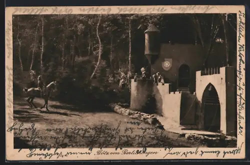 AK Witten-Hohenstein, Landesheimatspiele der Provinz Westfalen, Aufführung Götz von Berlichingen