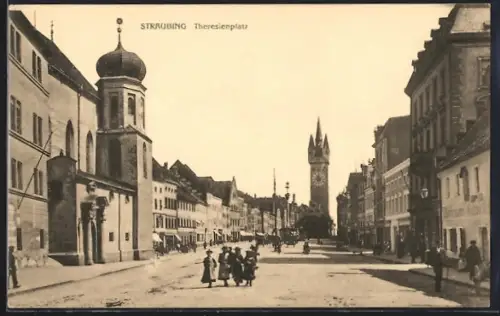 AK Straubing, Theresienplatz
