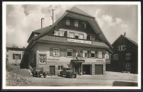 AK Kniebis, Gasthof zum Schwarzwald