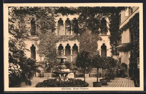 AK Weimar / Thüringen, Kunst-Museum