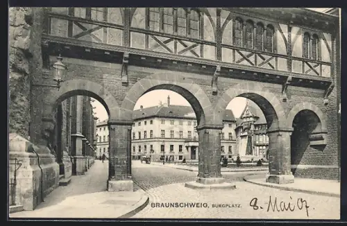 AK Braunschweig, Burgplatz