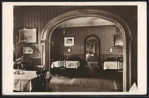 AK Weimar / Thüringen, Hotel Kaiserin Augusta, Goethe- und Schiller-Zimmer