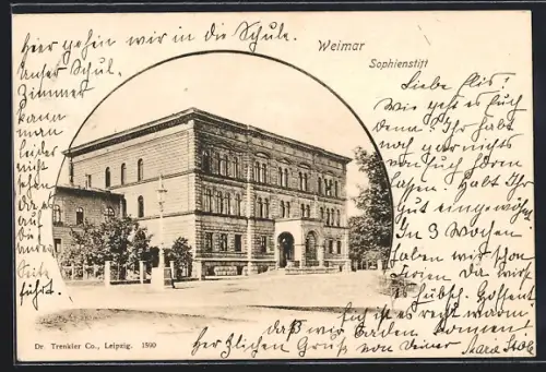 AK Weimar / Thüringen, Sophienstift