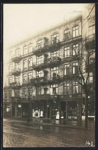 Foto-AK Hamburg-Hohenfelde, Milchkuranstalt G. Hildebrandt, Güntherstrasse 6