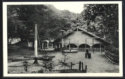 AK Damme i. O., Schützenplatz mit Spielplatz