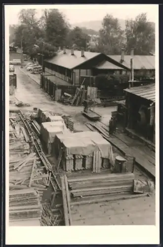 Foto-AK Stuttgart, Technische Hochschule im Bau ca. 1960