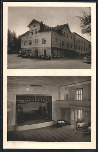 AK Neustadt b. Coburg, Gasthaus Schützenhaus Jägersruh, Inh. H. Feil