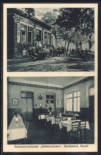 AK Bernkastel /Mosel, Gasthaus Schützenhaus