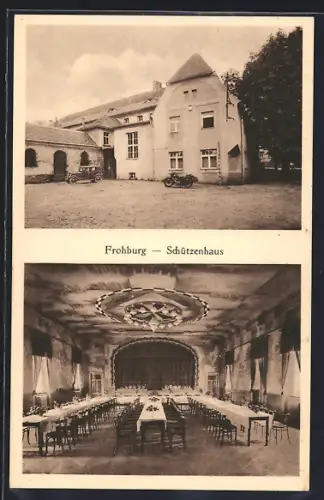 AK Frohburg, Etablissement Schützenhaus mit Saal
