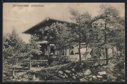 AK Partenkirchen, Gasthof Schützenhaus, Inh. M. Maier