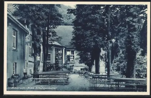 AK Biberach-Riss, Schützenkeller, Garten
