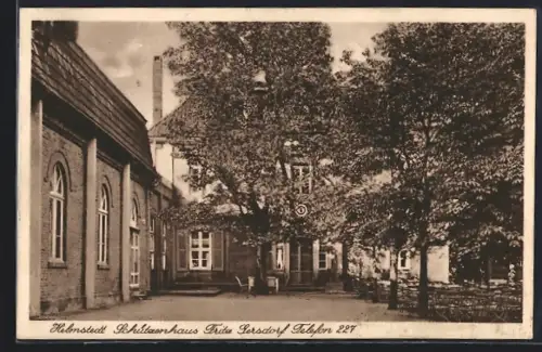 AK Helmstedt, Gasthof Schützenhaus von Fritz Gersdorf